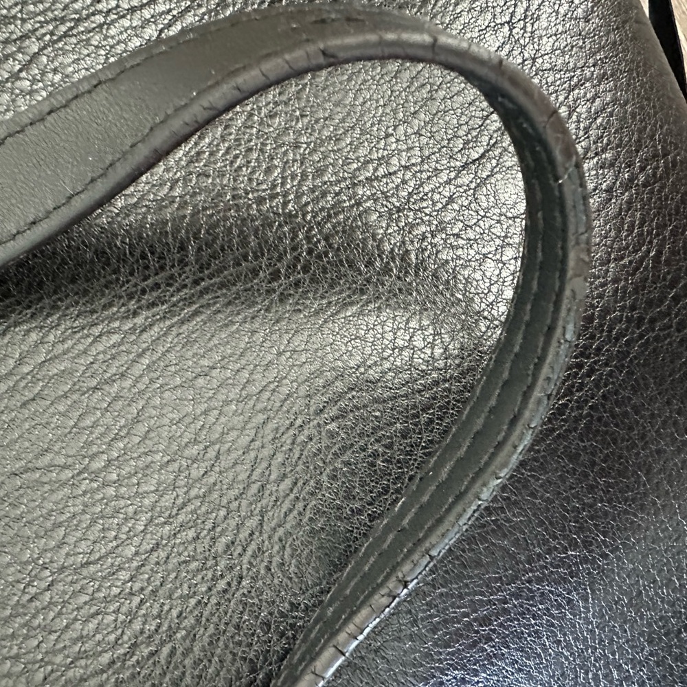 Chloe Black Leather Tote Bag - Picture 8 of 9